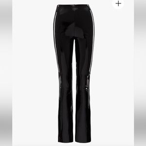 Commando Faux Patent Leather Flare Leggings